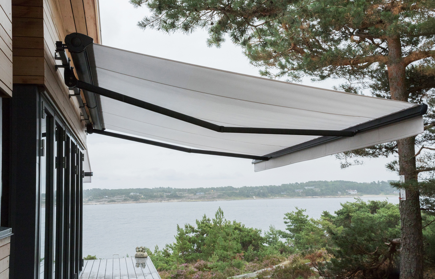Wallners Terrassmarkis Stuga Utomhus