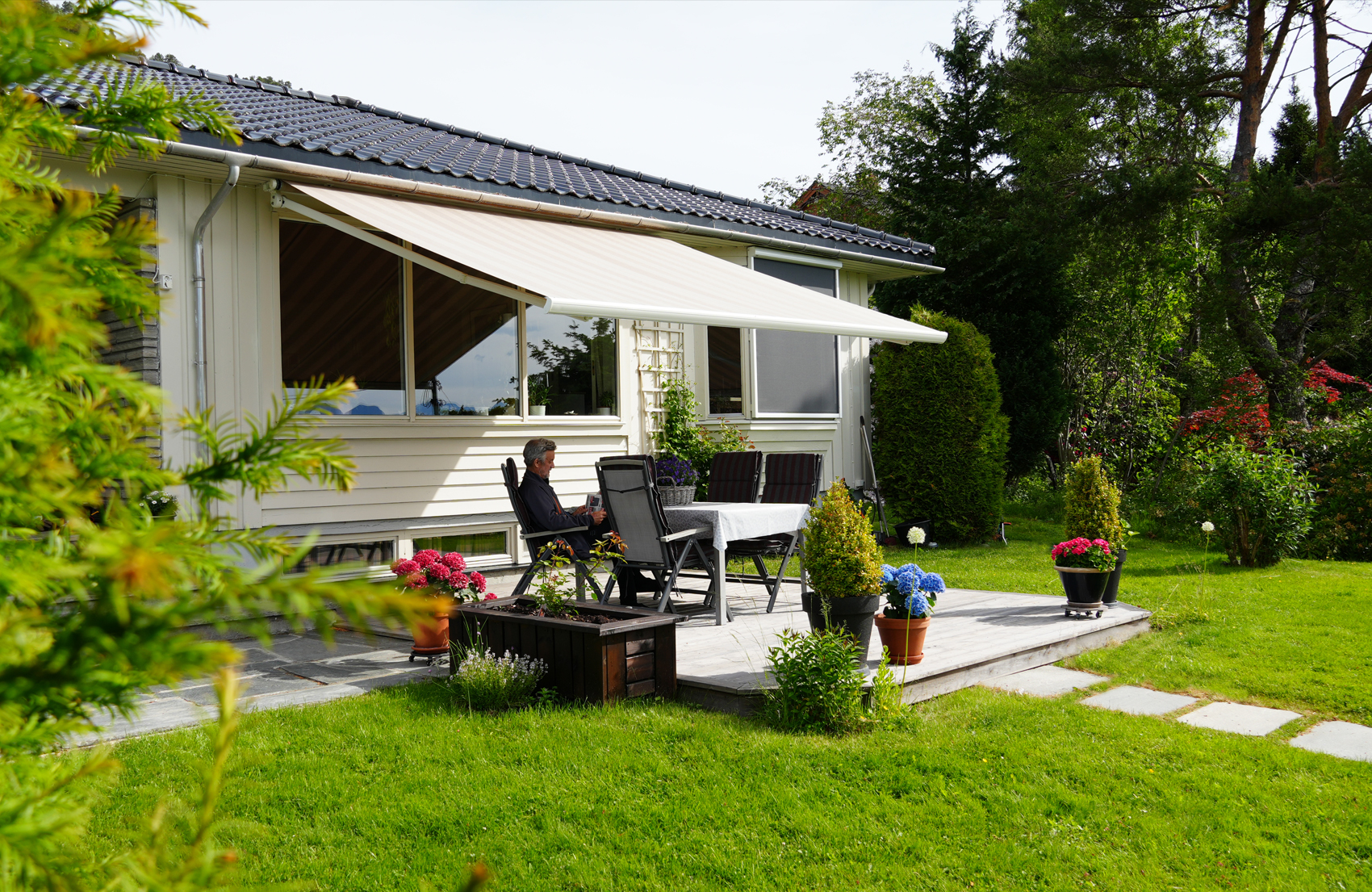 Terrassmarkis Wallners September