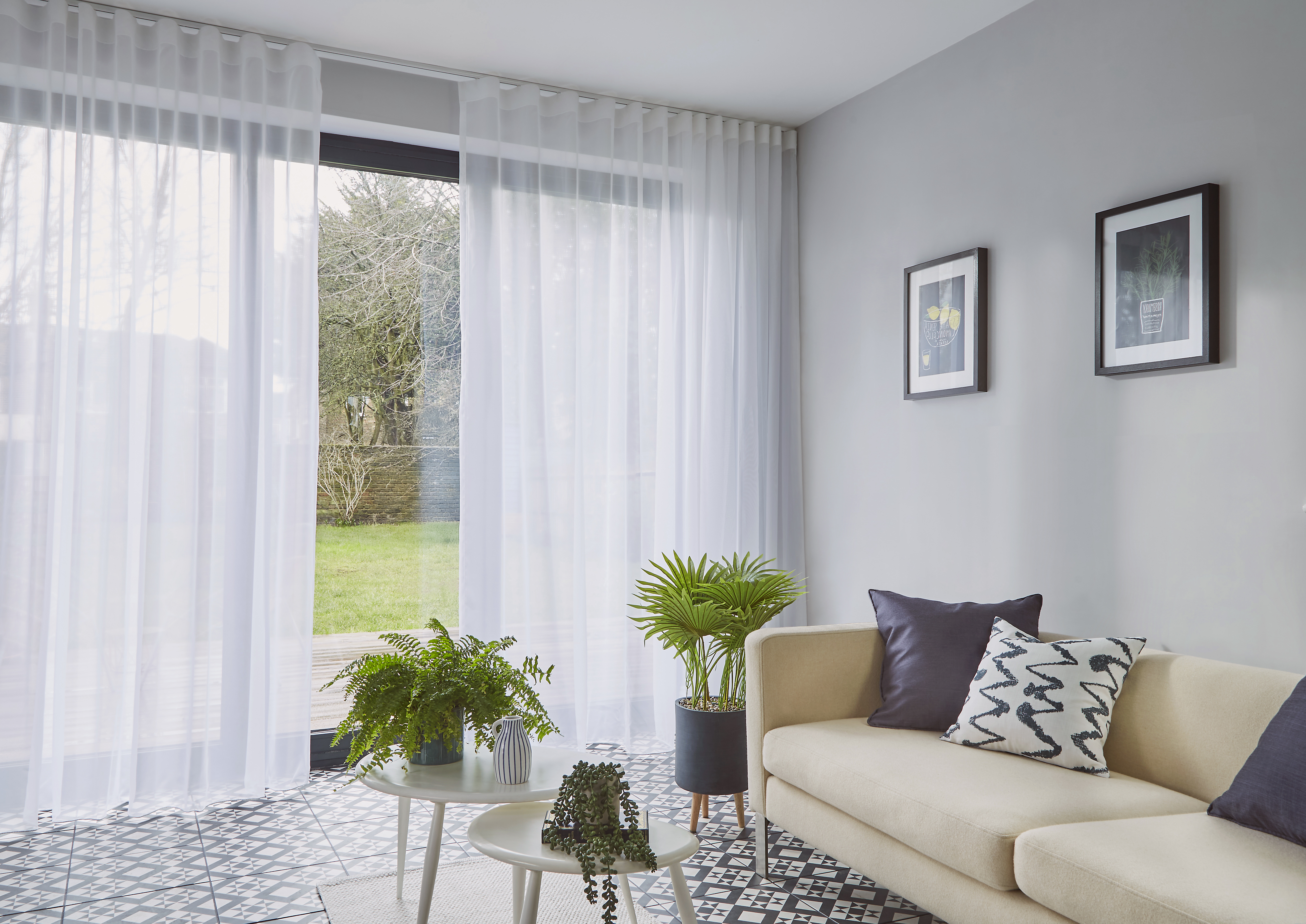 Fasadeprodukter Voileslaunch Voile Gardiner Clarity