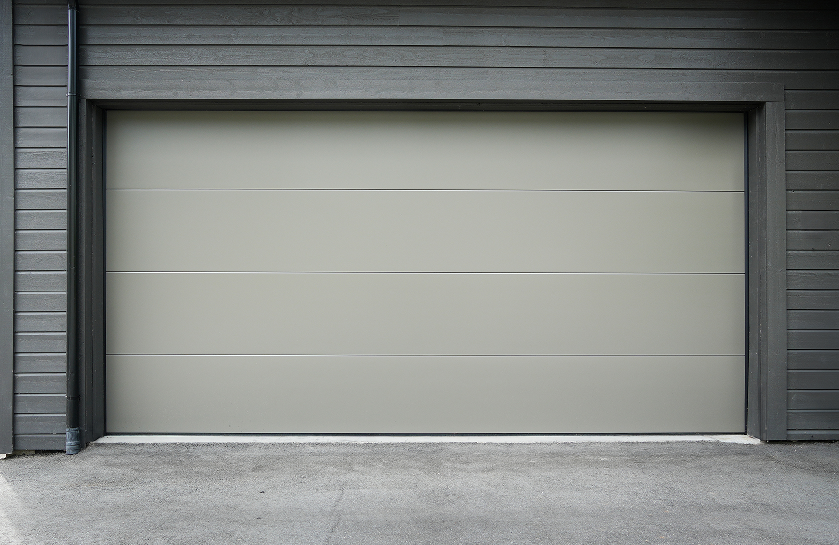 Garageport Wallners Grå