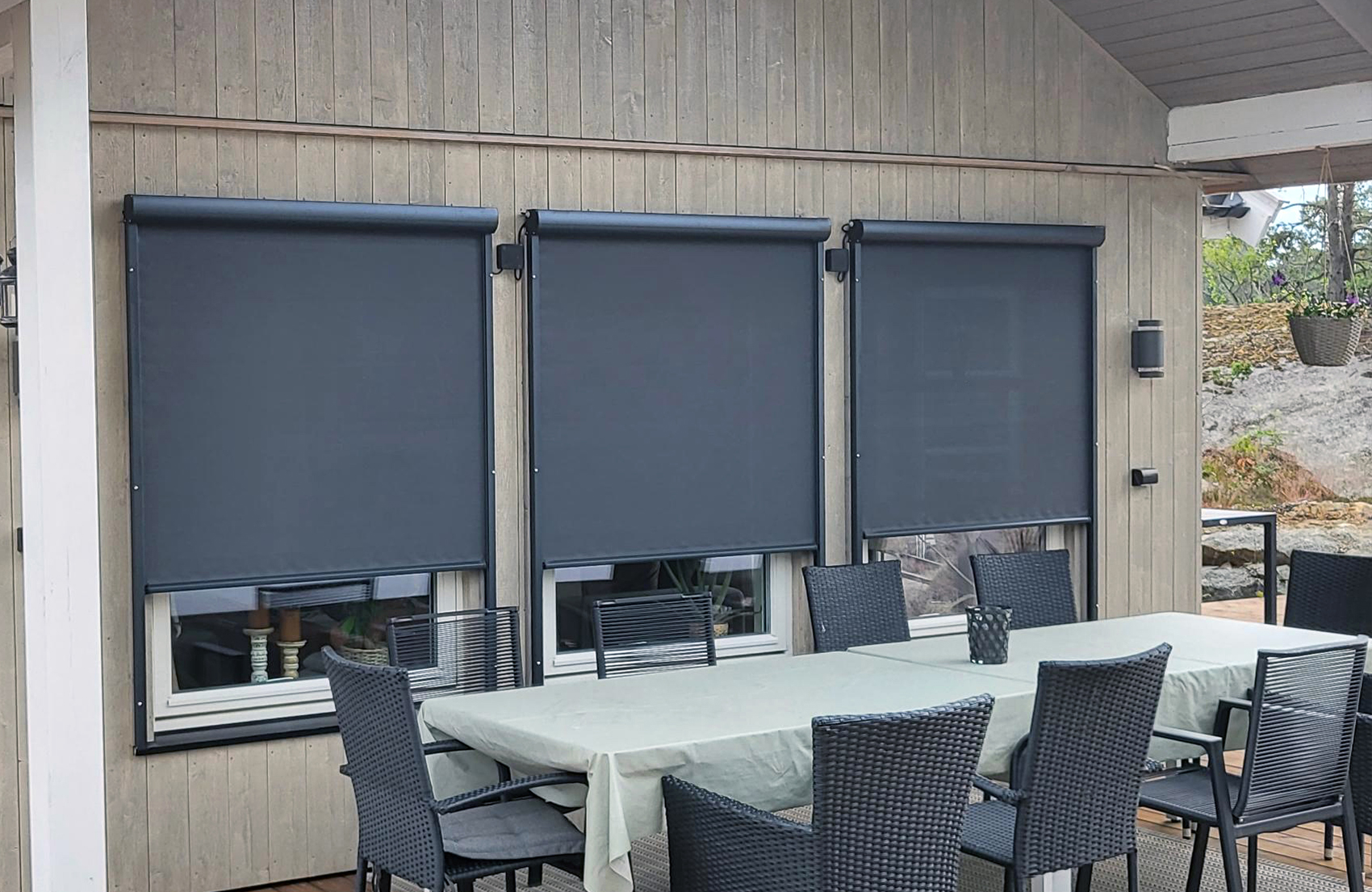 Wallners Stuga Utomhus Screens