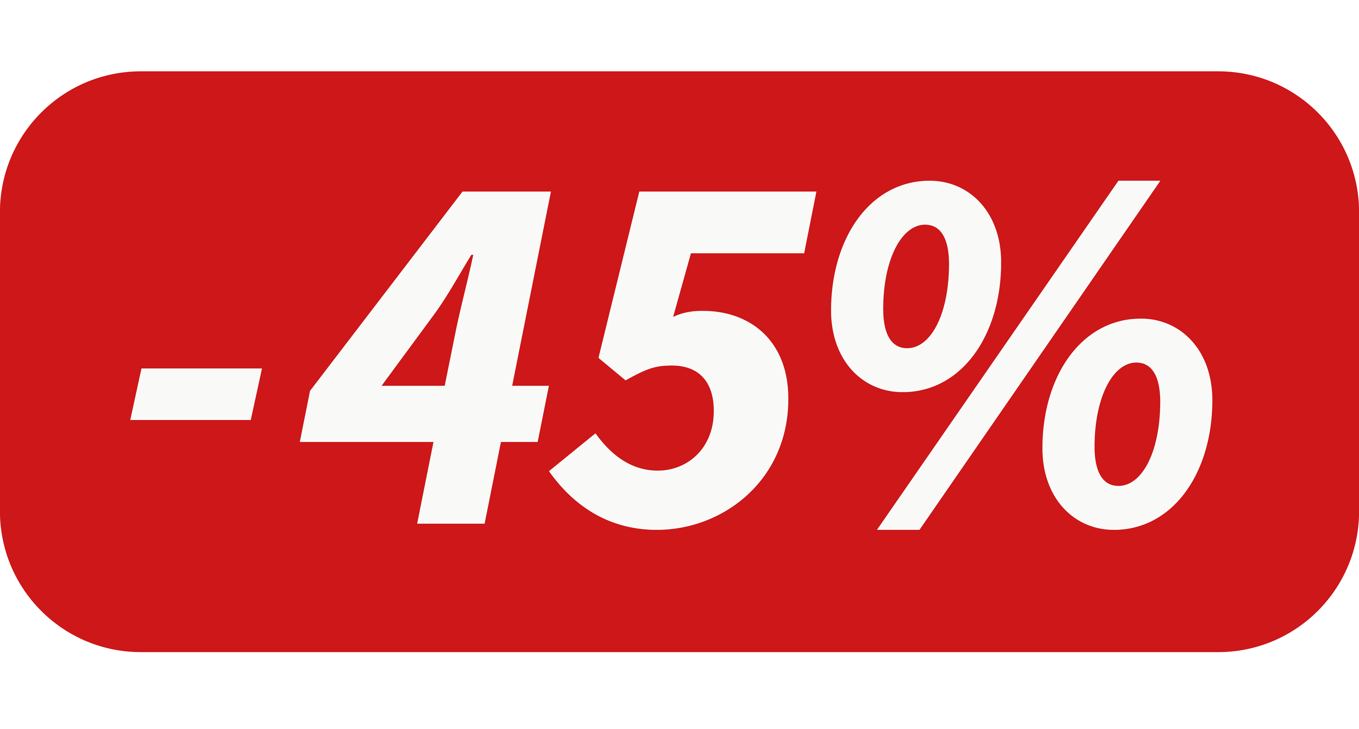 45 Prosent Rabatt Rød W