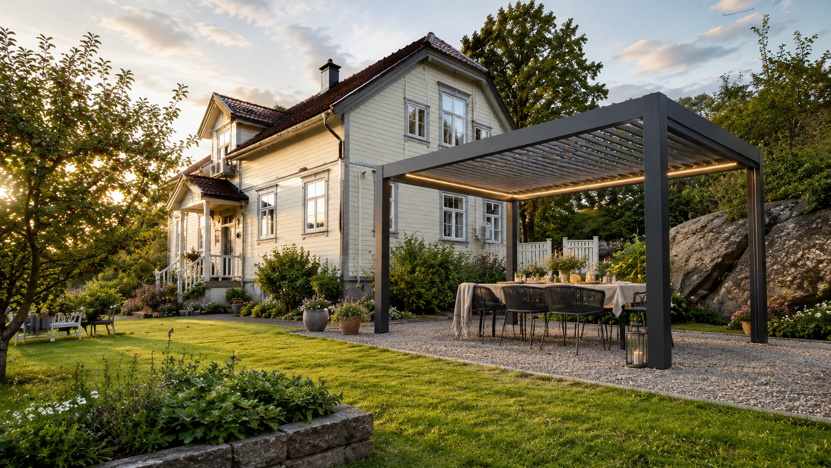 Wallners Pergola Frittstaende 1