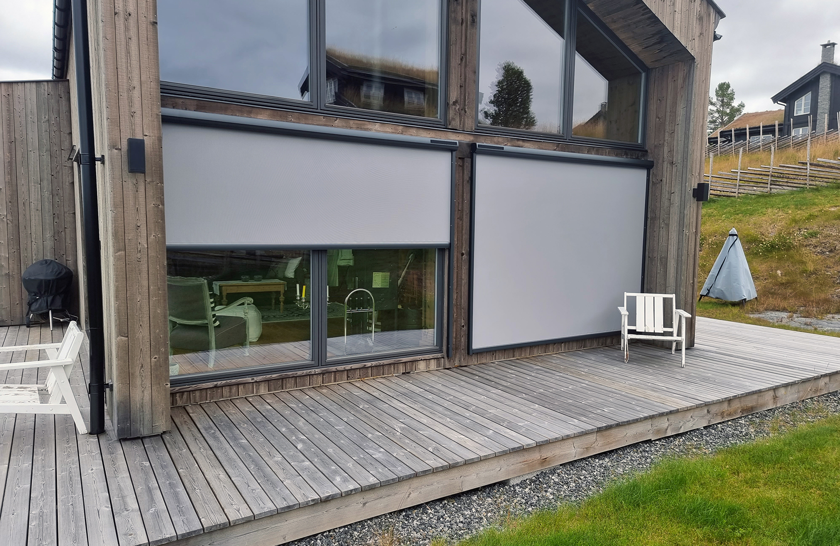 Wallners Stuga Solar Screens Solcelle